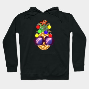 Christmas Tree Pineapple Hoodie